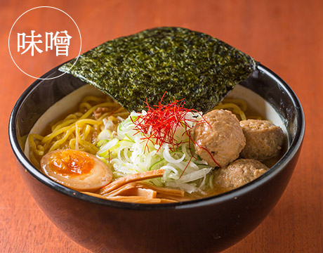 札幌チキンクレストのラーメン知床鶏麺 味噌